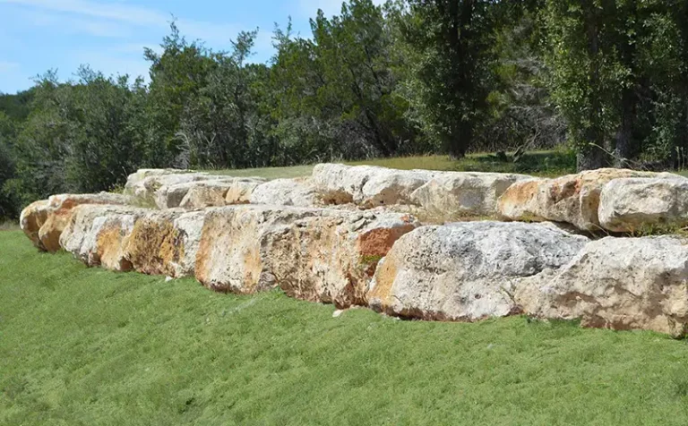 Limestone Retaining Boulders